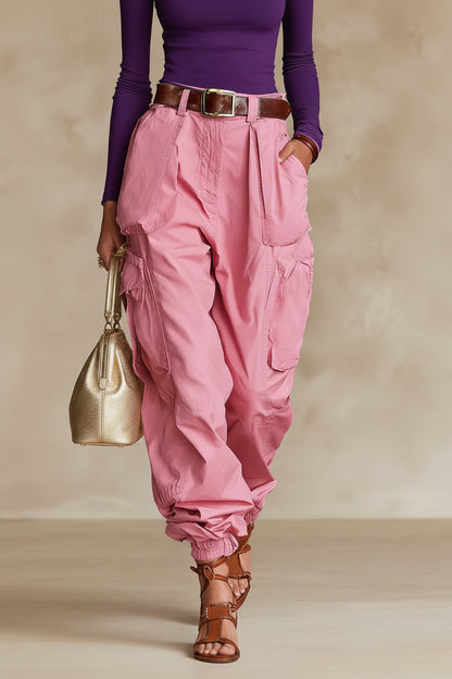 Niche Relaxed-fit Wide-leg Casual Trousers For Women 