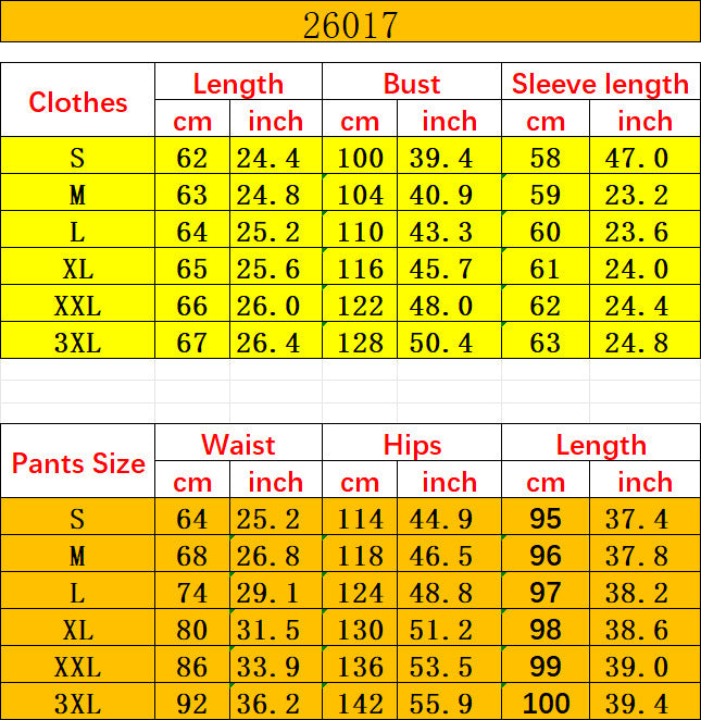 Size guide