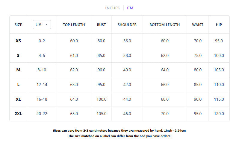 Size guide