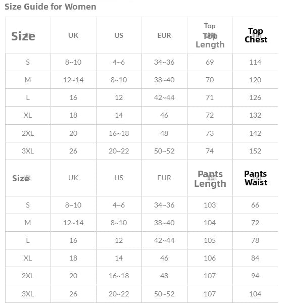 Size guide