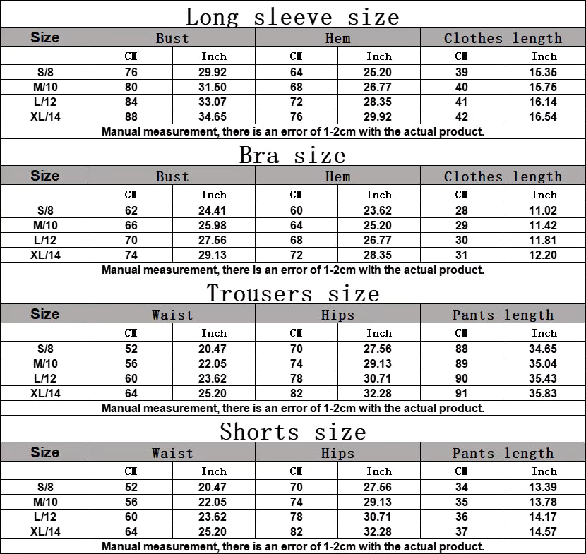 Size guide