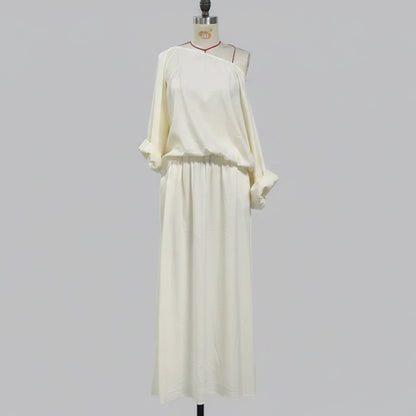 Women's Cropped Off-Shoulder Top & Pants Two-Piece Set