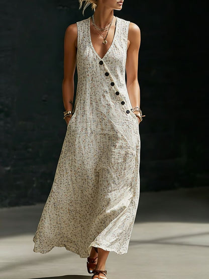 Women’s V-Neck Cross-Over Shirt and Wide-Leg Pants Set