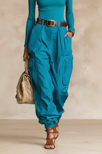 Niche Relaxed-fit Wide-leg Casual Trousers For Women 